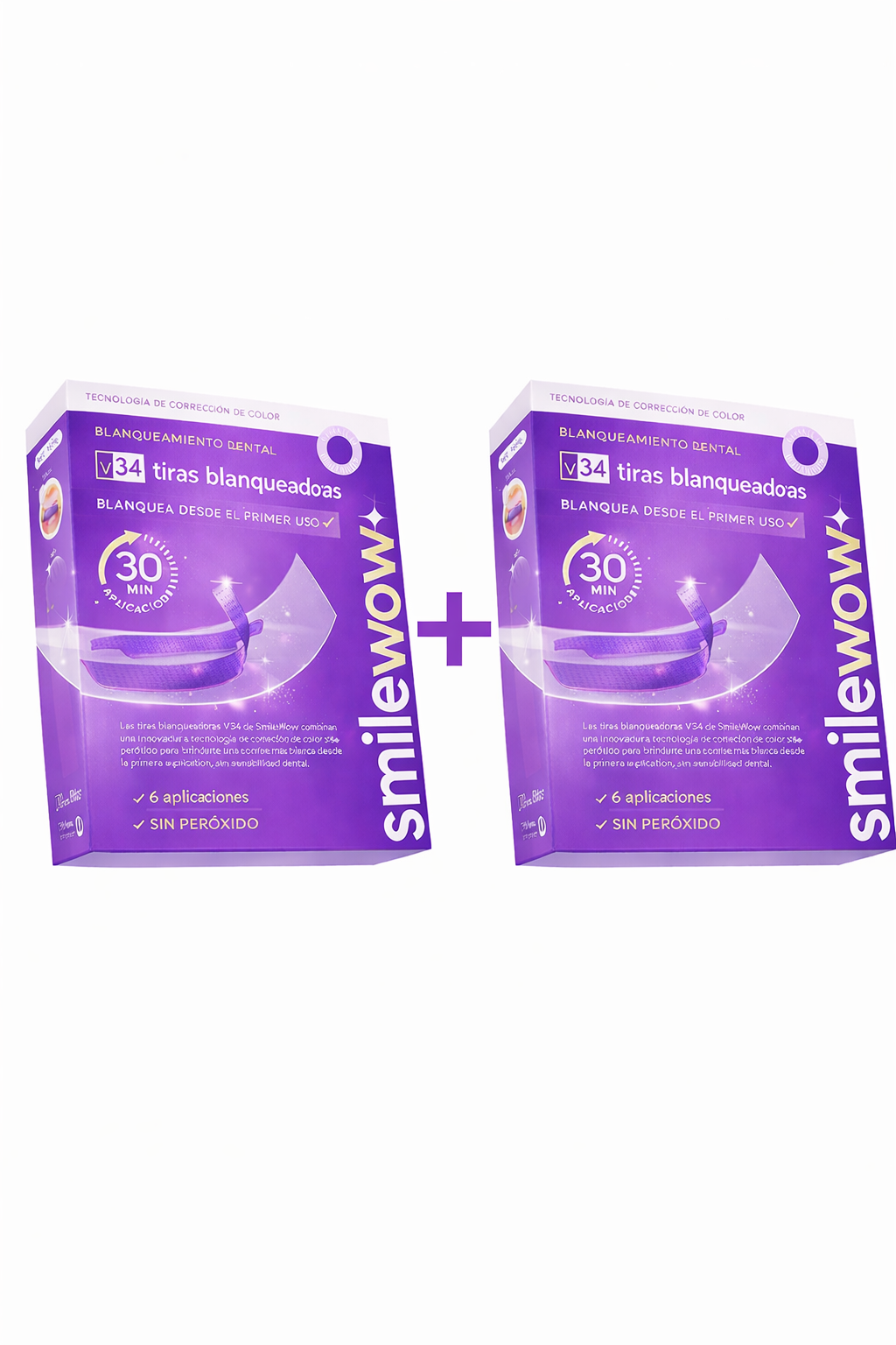 Tiras blanqueadoras 2 x1