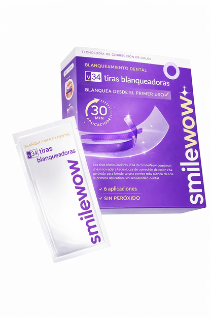Tiras blanqueadoras 2 x1